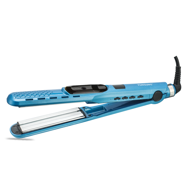 Hot sell Led light vapor fast steam hair straightener