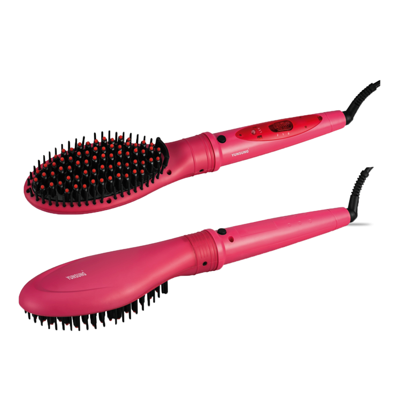 LED 3 in 1 hair style hair brush