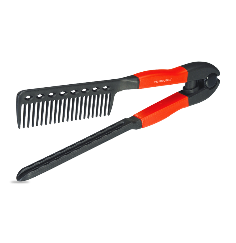 Hair Products Hair Comb Accessories Folding Plastic Hair Straightener Comb