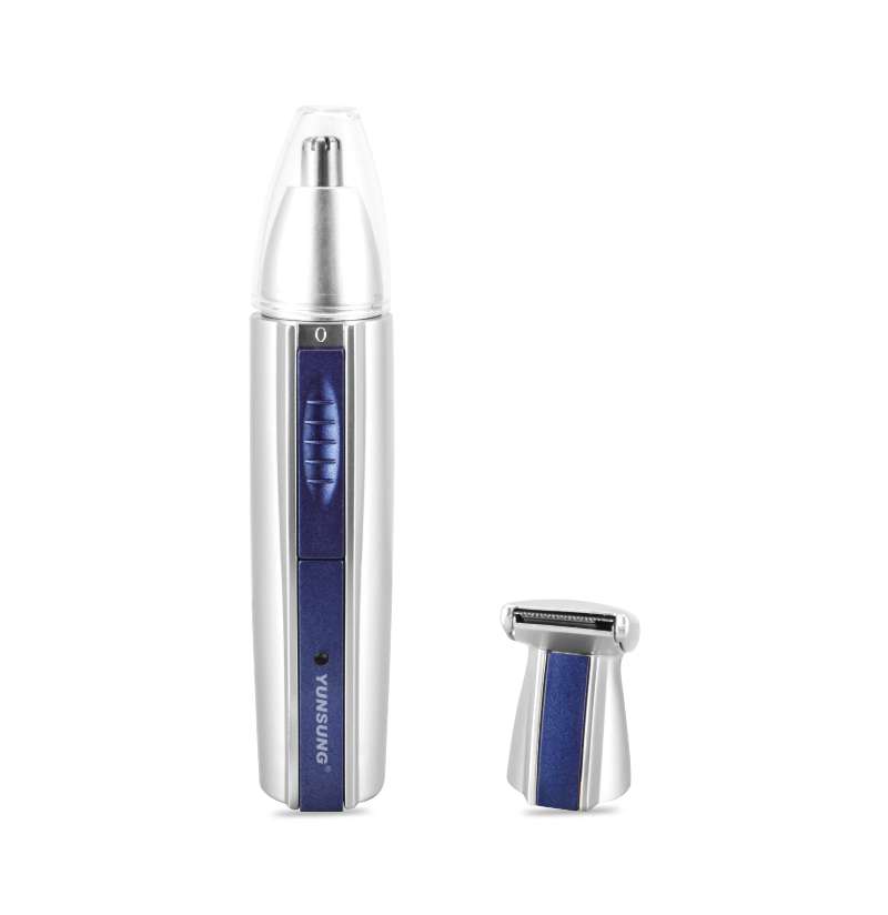 Stainless steel charging 2 in 1 nose & hair trimmer