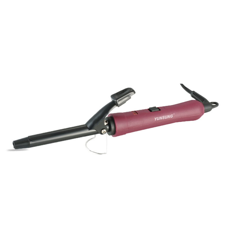 Hot styling tool hair curler and straightener