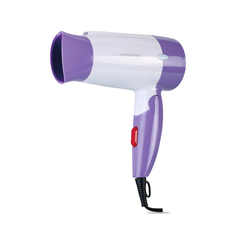 Mini foldable hair dryer best for travel hotel home use