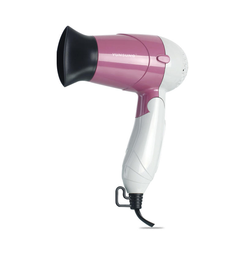 Professional household travel foldeable mini hair dryer
