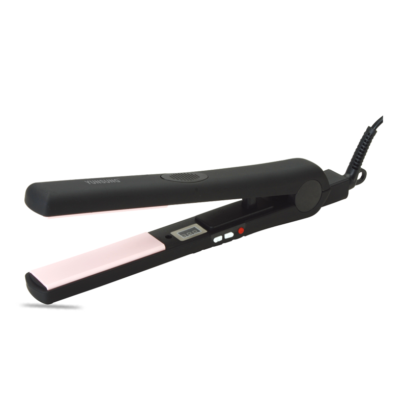High Quality precise temperature controlling flat iron LCD Display Hair Straightener