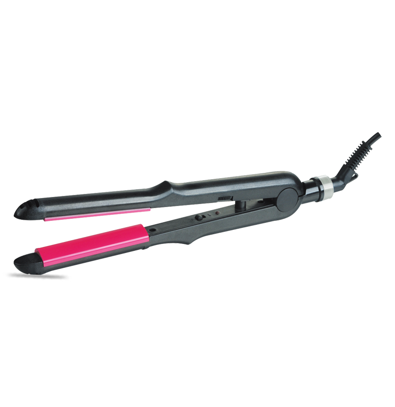 Professional 2 in 1 hair styler iron hair straightener