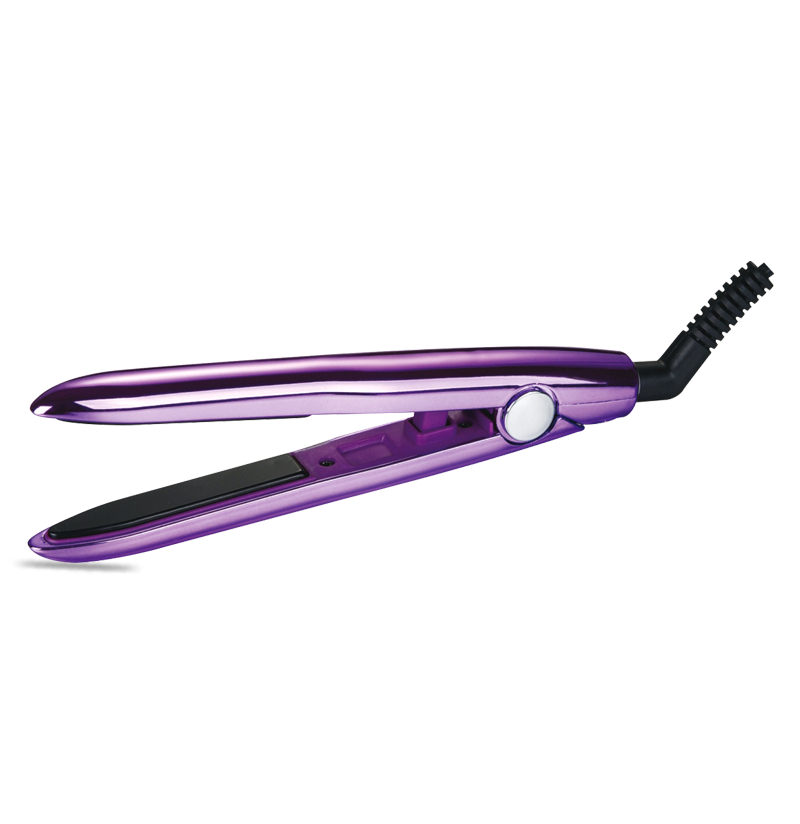 Mini Flat Iron Tourmaline/Aluminum Small Hair Straightener